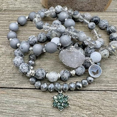 Stardust Shimmer Bracelet Stack