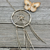 Dream Catcher Pendant Necklace Set