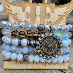 London Bridges Luxe Designer Bracelet Stack