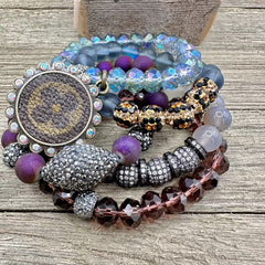 Boujie Luxe Designer Bracelet Stack