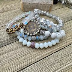 London Bridges Luxe Designer Bracelet Stack