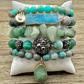 Lagoon Lights Bracelet Stack