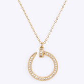 Roundabout Brilliance Pendant Necklace