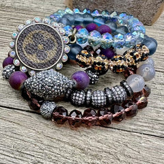 Boujie Luxe Designer Bracelet Stack