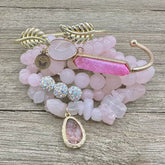 Pretty In Pink Bracelet Stack