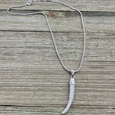 Pave Horn Sparkle Necklace