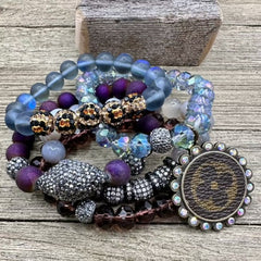 Boujie Luxe Designer Bracelet Stack