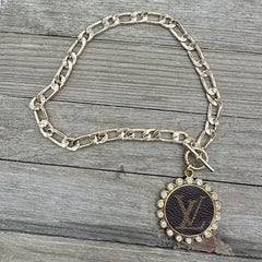 Glam Gold Toggle Luxe Designer Chain Necklace