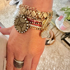 Hot Stuff Luxe Designer Bracelet Stack
